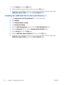 Page 367.On the Devices tab, click theAdd button.
8.Select the RGB Color Space Profile.icm file, then click the OK button.
9.To activate a color profile for the monitor, you must set it as the Default Monitor Profile. Select
sRGB Color Space Profile, then click the Set as Default button.
Installing the sRGB ICM File for Microsoft Windows 7
1.Click Appearance and Personalization icon in the Control Panel.
2.Click Display.
3.Click Change display settings.
4.Click Advanced settings.
5.Click the Color Management...