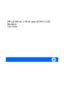 Page 1HP LE1901wi, L1910i, and LE1911i LCD
Monitors
User Guide
 