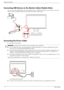 Page 20Setting Up the Monitor
3–8User’s Guide
Connecting USB Devices to the Monitor (Select Models Only)
You can connect four USB devices, such as a USB flash drive or a digital camcorder, to your monitor. Do this only 
after you have connected the USB hub cable from the computer to the monitor.
Connecting the Power Cable
1.Read the warning below.
Connecting the power cable
2.Connect one end of the power cable to the monitor and the other end to a grounded electrical outlet.
WARNING: To reduce the risk of...