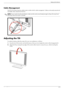 Page 21Setting Up the Monitor
User’s Guide3–9
Cable Management
The HP LCD monitors have two cable tunnels on either side for cable management. Cables can be easily secured and 
are hidden when viewed from the front.
.
Adjusting the Tilt
For optimal viewing, adjust the screen tilt to your own preference, as follows:
1.Face the front of the monitor and hold the base so that you do not topple the monitor while changing the tilt.
2.Adjust the tilt by moving the top edge of the monitor either toward or away from...