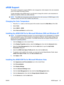 Page 37
sRGB Support
The monitor is designed to support sRGB for color management, which adapts to the color standards
used in the image technology industry.
To take advantage of the sRGB support, you will need to change the mo nitor’s color temperature to
sRGB and install the sRGB  color profile (ICM) file.
NOTE:The sRGB color temperature preset will improve the color accuracy of sRGB images on the
computer monitor, but some  color variation may still occur.
Changing the Color Temperature
1.Press the  Menu...