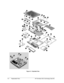 Page 1024-2  Replaceable Parts  HP Omnibook XE3 (Technology Code GF) 
  
 
  Figure 4-1. Exploded View  