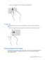 Page 41●Swipe your finger gently from the top edge to reveal available apps.
Left-edge swipe
The left-edge swipe accesses your recently opened apps so that you can switch between them
quickly.
●Swipe your finger gently from the left edge of the TouchPad to switch between them quickly.
Using the keyboard and mouse
The keyboard and mouse allow you to type, select items, scroll and to perform the same functions as
you do using touch gestures. The keyboard also allows you to use action keys and hot keys to
perform...