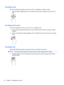 Page 36Two-finger scroll
Use the two-finger scroll gesture to move up, down, or sideways on a page or image.
●Place two fingers slightly apart on the TouchPad zone and then drag them up, down, left, or
right.
Two-finger pinch zoom
Use the two-finger pinch zoom to zoom out or in on images or text.
●Zoom out by placing two fingers apart on the TouchPad zone and then moving your fingers
together.
●Zoom in by placing two fingers together on the TouchPad zone and then moving your fingers
apart.
Two-finger click
Use...