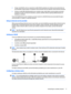 Page 27●A large-scale WLAN, such as a corporate or public WLAN, typically uses wireless access points that can 
accommodate a large number of computers and accessories and can separate critical network functions.
●A home or small o