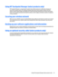 Page 53Using HP Touchpoint Manager (select products only)
HPTouchpointManagerisacloud-basedITsolutionthatenablesbusinessestoe