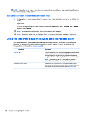 Page 38NOTE:Dependingonthecountryorregion,yourkeyboardmayhavedi