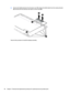 Page 748.Remove the WLAN antennas from the back cover (1), release the WLAN cable from the routing channels 
(2), and then lift the antennas and cable to remove them(3).
Reverse this procedure to install the display assembly.
66Chapter 5   Removal and replacement procedures for authorized service provider parts 