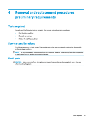 Page 374Removal and replacement procedures preliminary requirements
Tools required
Youwillneedthefollowingtoolstocompletetheremovalandreplacementprocedures:
