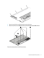 Page 472.RemovethesevenM2.0x6screws(1)inthebatterybayandonthebottom.
3.RemovethetwoM2.5x6.5screws(2)onthebottom,andthenliftthebaseenclosure(3)toremoveit.
Reversetheremovalprocedurestoinstallthebaseenclosure.
Componentreplacementprocedures37 