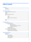 Page 7Table of contents
1  Starting right ................................................................................................................................................ 1
Best practices ......................................................................................................................................................... 1
More HP resources...