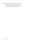 Page 100Using your registered fingerprint to log on to Windows
To log on to Windows using your fingerprint, follow these steps:
1.Immediately after you have registered your fingerprints, restart Windows.
2.Swipe any of your registered fingers to log on to Windows.
90 Chapter 10   Security 