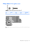 Page 167Phillips PM2.0×11.0 captive screw
ColorQuantityLengthThreadHead diameter
Silver 4 11.0 mm 2.0 mm 5.0 mm
Where used: 4 captive screws (secured by C-clips) that secure the fan/heat sink assembly to the system
board
Phillips PM2.0×11.0 captive screw 159 