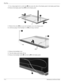 Page 14711 – 4Maintenance and Service Guide
Recycling
9. Use a sharp-edged tool to cut the tape 1 that secures the sides of the display panel to the display panel frame.
10. Remove the display panel frame 2 from the display panel.
 
11. Remove the screws 1 that secure the backlight cover to the display panel.
12. Lift the top edge of the backlight cover 2 and swing it outward.
13. Remove the backlight cover.
14. Turn the display panel right-side up.
15. Remove the backlight cables 1 from the clip 2 in the...