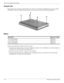 Page 514–6Maintenance and Service Guide
Removal and replacement procedures
Computer feet
The computer feet are adhesive-backed rubber pads. The feet are included in the Rubber Kit, spare part number 
534989-001. There are 6 rubber feet that attach to the base enclosure in the locations illustrated below.
Battery
Before disassembling the computer, follow these steps:
1. Shut down the computer. If you are unsure whether the computer is off or in Hibernation, turn the computer on, 
and then shut it down through...