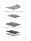 Page 159Where used: One screw that secures the system board to the base enclosure
Where used: Two screws that secure the wireless antenna transceivers to the display enclosure
Where used: One screw that secures the top cover to the computer
Phillips PM2.5×4.0 screw 151 