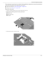 Page 93Removal and replacement procedures
Maintenance and Service Guide4–51
When replacing the system board, be sure that the following additional components are removed from the defective 
system board and installed on the replacement system board: 
■Heat sink assembly (see “Heat sink assembly” on page 4-55)
■Processor (see “Processor” on page 4-59)
Remove the system board:
1. Turn the computer display-side up, with the right side toward you.
2. Disconnect the following cables from the system board:
1 Modem...