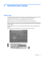 Page 253 Illustrated parts catalog
Service tag
The service tag, affixed to the bottom of the computer, provides information that may be needed when
troubleshooting system problems. The service tag provides the following information:
(1) Product name: This is the product name affixed to the front of the computer.
(2) Serial number (s/n): This is an alphanumeric identifier that is unique to each product.
(3) Part number/Product number (p/n): This number provides specific information about the products
hardware...