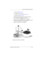 Page 183Removal and Replacement Procedures
Maintenance and Service Guide 5–67
❏To p  c o v e r  (Section 5.15)
❏Audio board (Section 5.16)
❏USB/power connector board (Section 5.19)
❏System board (Section 5.20)
2. Turn the system board upside down with the expansion 
port 3 and external monitor port toward you.
3. Disconnect the fan cable 1 from the system board.
4. Remove the four Phillips PM2.5×5.0 screws 2 that secure the 
fan/heat sink assembly to the system board.
5. Remove the fan/heat sink assembly 3....