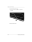 Page 256D–10 Maintenance and Service Guide
Display Component Recycling
14. Turn the LCD panel right-side up.
15. Remove the backlight cables 1 from the clip 2 in the 
LCD panel.
Releasing the Backlight Cables 