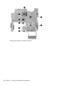 Page 118Reverse this procedure to install the heat sink.
108 Chapter 4   Removal and replacement procedures 