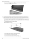 Page 624–26Maintenance and Service Guide
Removal and replacement procedures
3. Remove the four Phillips PM2.5×7.0 screws 1 that secure the display assembly to the computer.
4. Lift the display assembly 2 straight up and remove it. 
✎Steps 5 through 18 provide display assembly internal component removal information for computer models 
equipped with flush glass display assemblies. See steps 19 through 30 for display assembly internal component 
removal information for computer models equipped with BrightView...