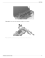 Page 102Screw listing
Maintenance and Service Guide7–7
Where used: 4 screws that secures the speaker assembly to the computer
Where used: One screw that secures the power button board to the switch cover 