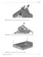 Page 106Screw listing
Maintenance and Service Guide7–11
Where used: One screw that secures the USB connector to the base enclosure 
Where used: One screw that secures the power connector and bracket to the base enclosure
Where used: 2 screws that secure the switch cover to the computer  