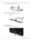 Page 13311–4Maintenance and Service Guide
Recycling
9. Use a sharp-edged tool to cut the tape 1 that secures the sides of the display panel to the display panel frame. 
10. Remove the display panel frame 2 from the display panel. 
 
11. Remove the screws 1 that secure the backlight cover to the display panel. 
12. Lift the top edge of the backlight cover 2 and swing it outward. 
13. Remove the backlight cover. 
14. Turn the display panel right-side up. 
15. Remove the backlight cables 1 from the clip 2 in the...