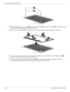 Page 664–30Maintenance and Service Guide
Removal and replacement procedures
20. Flex the inside edges of the top edge 1, the left and right sides 2, and the bottom edge 3 of the display bezel 
until the bezel disengages from the display enclosure.
21. Remove the display bezel 4. The display bezel is available using the spare part number 516305-001.
22. If it is necessary to replace the webcam/microphone module, release the module from the display bezel 1 as 
far as the webcam/microphone module cable allows.
23....