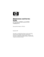Page 1Maintenance and Service 
Guide
HP Pavilion dv9000 and dv9200 
Notebook PC
Document Part Number: 417615 - 0 0 4
December 2007
This guide is a troubleshooting reference used for maintaining 
and servicing the computer. It provides comprehensive 
information on identifying computer features, components, and 
spare parts; troubleshooting computer problems; and performing 
computer disassembly procedures. 
