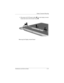 Page 275Display Component Recycling
Maintenance and Service Guide C–5
4. Disconnect all LCD panel cables 1 from the display inverter 
board and remove the inverter board 2.
Removing the Display Inverter Board 