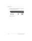 Page 181–10 Maintenance and Service Guide
Product Description
The external components on the right side of the computer are 
shown below and described in Table 1-3.
Right-Side Components 