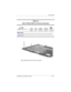 Page 247Screw Listing
Maintenance and Service Guide A–25
Silver Phillips PM2.5×5.0 Screw Locations
Ta b l e  A - 8
Silver Phillips PM2.5×5.0 Screw (Continued)
Color Qty. Length ThreadHead 
Width
Silver 28 5.0 mm 2.5 mm 5.0 mm
Where used:
3 screws that secure the system board to the base enclosure (documented in 
Section 5.24)mm 