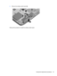 Page 913.Remove the wireless switch board (3).
Reverse this procedure to install the wireless switch board.
Component replacement procedures 81 