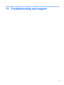 Page 9113 Troubleshooting and support
81 