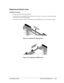 Page 57Technology Code ID)  Removal and Replacement  2-35 
Replacing the Bottom Case 
Installation Procedure 
1.  Install a new Microsoft Product ID label. 
2.  Transfer the old serial number label and install a new overlay, or create a new serial number label 
using the steps on the following page. 
3.  If you need to install or replace the docking doors or PCMCIA doors, refer to the figures below. 
  
 
 
Figure 2-24. Installing the Docking Doors 
  
 
 
Figure 2-25. Installing the PCMCIA Doors  