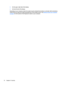 Page 84●On the upper-right side of the display
●On the left side of the display
Depending on your computer model, the reader may be oriented horizontally or vertically. Both orientations require that you swipe your finger perpendicular to the metallic sensor. See 
Getting to know your computer 
on page 4 for the location of the fingerprint reader on your computer.
72Chapter 9   Security 