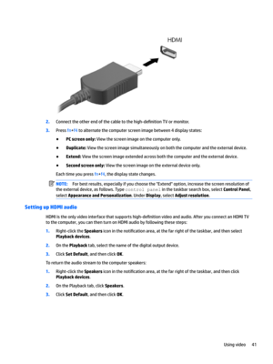 Page 512.Connecttheotherendofthecabletothehigh-de