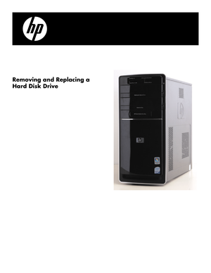 Page 17
Removing and Replacing a 
Hard Disk Drive 