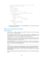 Page 1402 266 
  Port flags: D-Dynamic port, S-Static port, C-Copy port, P-PIM port 
  Subvlan flags: R-Real VLAN, C-Copy VLAN 
  Vlan(id):100. 
    Total 1 IP Group(s). 
    Total 1 IP Source(s). 
    Total 1 MAC Group(s). 
    Router port(s):total 1 port(s). 
            GE1/0/1                (D) ( 00:01:30 ) 
    IP group(s):the following ip group(s) match to one mac group. 
      IP group address:FF1E::101 
        (::, FF1E::101): 
          Attribute:    Host Port 
          Host port(s):total 2 port(s)....