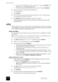 Page 3024advanced faxing hp fax 1010 series
•  If you have more destinations, select Y by using  and press Start/Enter when 
asked 
Another? Y/N and repeat steps from 4.
•  If you have finished entering all the numbers, answer 
N and press Start/Enter.
6Enter the name if you want to name the transmission.
If not, skip this step.
7Press Start/Enter.
8Enter the time (in the next 24 hours) for the transmission to start, in 24-hour format.
For example, enter 2230 for 10:30 P.M.
9Press Start/Enter when the time...