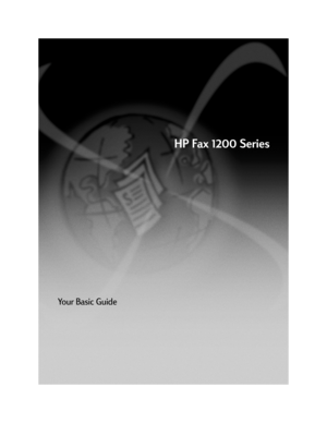 Page 1Your Basic Guide
HP Fax 1200 Series
	












 