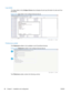 Page 74Log subtab
The Log subtab on the Configure Device tab set displays the job log information for jobs sent from
that device.
Figure 3-34  Log subtab in the Configure Devices tab set
Preferences subtab
The Preferences subtab is only available on pre-FutureSmart devices.
Figure 3-35  Preferences subtab in the Configure Devices tab set
1
2
The Preferences subtab contains the following controls.
66 Chapter 3   Installation and configuration ENWW 