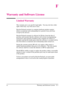 Page 193
F
Warranty and Software License
Limited Warranty
This warranty gives you specific legal rights. You may also have other
rights which may vary from area to area.
Hewlett-Packard warrants its computer hardware products against
defects in materials and workmanship for a period of one year from
receipt by the end user.
Hewlett-Packard warrants its software for 90 days from the date of
purchase and warrants that the software will execute its programming
instructions when properly installed on the computer...