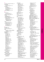 Page 203
N
network managment utilites 2-5
networkingoptional software 2-10
networks and DOS 2-7
and Windows 2-3
management D-4 - D-5
security ii-iii
noise, grinding 7-33, 8-14
O
On Line key see the Go key 3-3
optional media inputs 4-5
options printing 4-20
ORIENTATION 3-6 duplex binding setups 4-24
letterhead 4-15
loading letterhead forduplexing 4-26
OS/2 printer drivers 2-9
overhead transparencies printing 4-18
recommended 4-18
specifications A-5
P
PACING 3-15
packing guidelines F-3
page orientation, duplex...