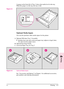 Page 55
A gauge on the front left of Tray 2 shows the media level in the tray.
When the gauge is at the top, the tray is full.
Optional Media Inputs
You can also purchase other media inputs for the printer:
AOptional 500-sheet Tray 3 Assembly:
•Includes base unit and a universal paper tray (adjusts to legal, letter,
A4, and executive paper sizes).
BOptional Envelope Feeder
CUniversal Paper Tray for Tray 2
See “Accessories and Options” in Chapter 1 for additional accessories,
part numbers and ordering...