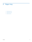 Page 232 Paper tray
●Supported paper sizes
●
Supported paper types
●
Load the input trays
ENWW 11 