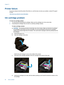 Page 60Printer failure
If you have already turned the printer off and then on, and this does not solve your problem, contact HP support
for help.
Click here to go online for more information.
Ink cartridge problem
To solve ink cartridge problem
1.Try removing and reinserting the cartridges. Make sure the cartridges are in the correct slots.
2.If reinserting the cartridges does not work, try cleaning cartridge contacts.
To clean cartridge contacts
CAUTION:The cleaning procedure should take only a few minutes....