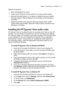 Page 35Chapter 3 | Connecting to your desktop PC | 31 
 
 
Optional components 
• audio card/speakers for sound 
• modem and/or Ethernet LAN connection for remote synchronization 
• Microsoft Internet Explorer 4.0 or higher for Mobile Channels or Mobile 
Favorites support. (Internet Explorer 5.0 is included on the ActiveSync 
CD-ROM.)  
• additional 153 MB of disk space for Microsoft Outlook 2000. 24 MB 
system RAM recommended. (Microsoft Outlook 2000 is included on the 
ActiveSync CD-ROM.)...